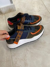 Scarpe burberry logo usato  Bari