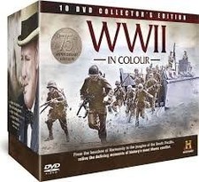 Wwii colour dvd for sale  UK