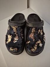 Crocs plateau pailletten gebraucht kaufen  Heidelberg