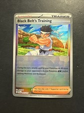 2025 Prismatic Evolutions Pokeball Ball Holo Supporter Black Belts Training 97 comprar usado  Enviando para Brazil