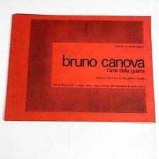 Bruno canova arte usato  Italia