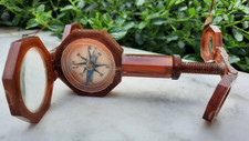 Antique compass mirror d'occasion  Expédié en Belgium