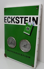 Eckstein emailschild wettersta gebraucht kaufen  Leer (Ostfriesland)