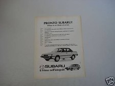 Advertising pubblicità 1987 usato  Salerno