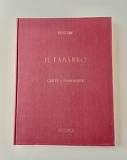 Tabarro spartito canto usato  Milano