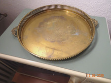 Messing tablett griffen gebraucht kaufen  Ilvesheim