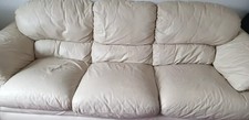 italian cream leather sofa for sale italian cream leather sofa for sale DUNSTABLE