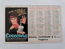 Segnalibro calendario coccoina usato  Cagliari