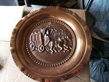 Assiette décorative cuivre d'occasion  Marquise
