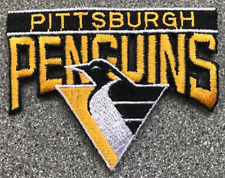 1995-98 Era Pittsburgh Penguins Nhl Hockey Vintage 3.5" equipe logotipo Patch comprar usado  Enviando para Brazil