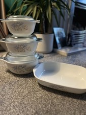 Vintage pyrex blue for sale  HULL
