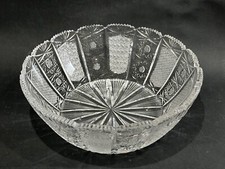 Bohemian crystal bowl for sale  BOURNE END