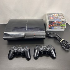 Pacote de console Sony PlayStation 3 PS3 CECH-L01 80GB preto falha precisa de reparo comprar usado  Enviando para Brazil
