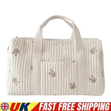 Bolsa de fraldas bordada para bebê bolsa para mãe bolsa de armazenamento bagagem bolsa tote de viagem (coelho) comprar usado  Enviando para Brazil