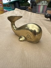 Small brass whale for sale  SOUTHMINSTER