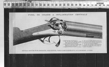 Gravure fusil chasse d'occasion  Amiens-