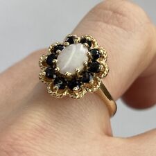 Opal sapphire halo for sale  UK