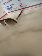 Signature Gold Square/marrom fios transparentes Buffalo Horn Woods Buffs Glasses comprar usado  Enviando para Brazil