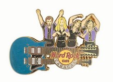 Guitarra Hard Rock Cafe Caracas azul pescoço duplo com pino servidores YMCA LE150 comprar usado  Enviando para Brazil