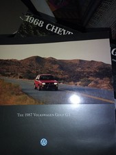 Folheto Volkswagen Golf GT 1987 comprar usado  Enviando para Brazil