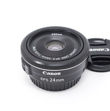 Lente Panqueca Canon EF-S 24mm f/2.8 STM - Ótimo Estado comprar usado  Enviando para Brazil