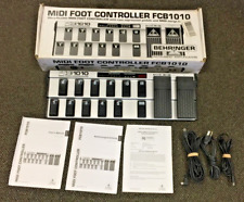 Behringer FCB1010 MIDI controlador de pé com caixa, manual e cabos comprar usado  Enviando para Brazil