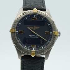Breitling Aerospace relógio masculino titânio quartzo F56062 vintage estado superior BR391 comprar usado  Enviando para Brazil