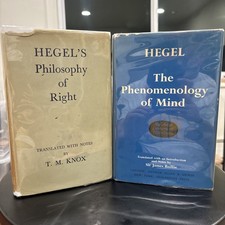 Hegel philosophy right for sale  Crawfordsville