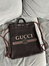 Gucci backpack black usato  Pian di Sco