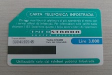 Scheda telefonica infostrada usato  Valgioie