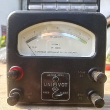 Vintage unipivot millivolt for sale  TUNBRIDGE WELLS