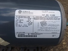 MOTOR CONDENSADOR GE K1486 5K48TN6119A 1-1/2 HP 1140 RPM 208-230/460V 3PH segunda mano  Embacar hacia Mexico