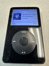 Apple iPod Classic 5ª Geração Preto 30GB MP3 MA146LL Testado/Funcionando Usado comprar usado  Enviando para Brazil