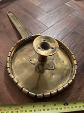 Antique brass candlestick for sale  WORCESTER