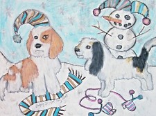 Stampa petit basset usato  Spedire a Italy