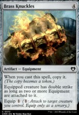 Mtg brass knuckles gebraucht kaufen  Hochdorf