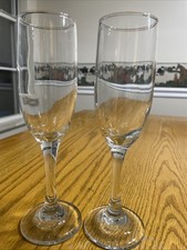 Clear stemmed champagne for sale  Loudon