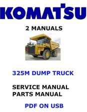 Komatsu 325m dump for sale  De Kalb