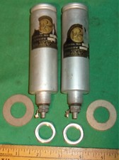 (2) Tampas de montagem em parafuso prisioneiro de lata eletrolítica de alumínio POLYMET (peças/resto) (década de 1930) comprar usado  Enviando para Brazil