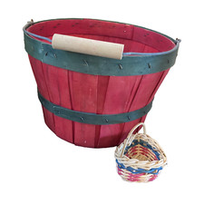 Apple basket bucket for sale  Sioux Falls