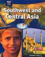 Geography Middle School, Southwest & - Hardcover, by HOLT RINEHART AND - Good comprar usado  Enviando para Brazil