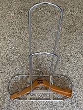 Cabide empilhador organizador rack de armazenamento cromado comporta 50 - 75 cabides BOM ESTADO comprar usado  Enviando para Brazil