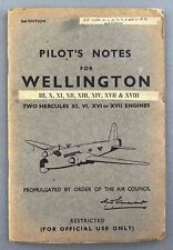 Vickers wellington pilots for sale  BRIGHTON