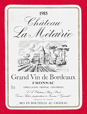 Etiquette vin bordeaux d'occasion  Albertville