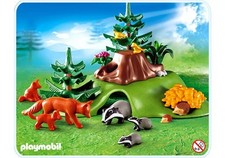 Playmobil dachs fuchsbau gebraucht kaufen  Köthen