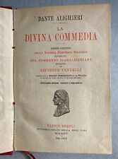 Divina commedia hoepli usato  Gatteo