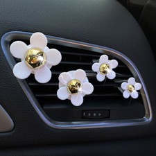4x Acessórios de Clipe para Decoração de Ar Condicionado Estilo Flor Interior de Carro comprar usado  Enviando para Brazil