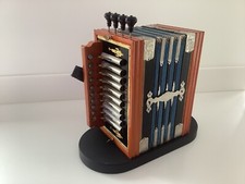 Vintage button accordion for sale  GLENROTHES