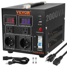 Vevor voltage converter for sale  Westfield