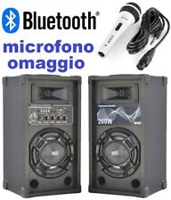 Coppia casse amplificate usato  Rovito